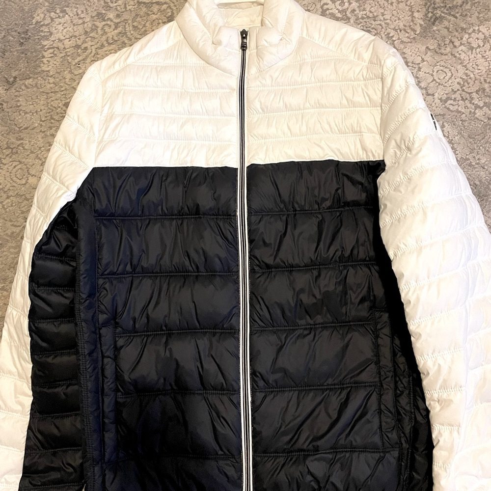 Michael Kors Two Tone Puffer Jacket